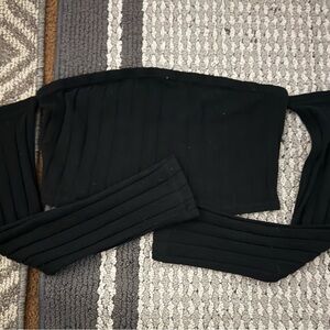 Black Off-Shoulder Top